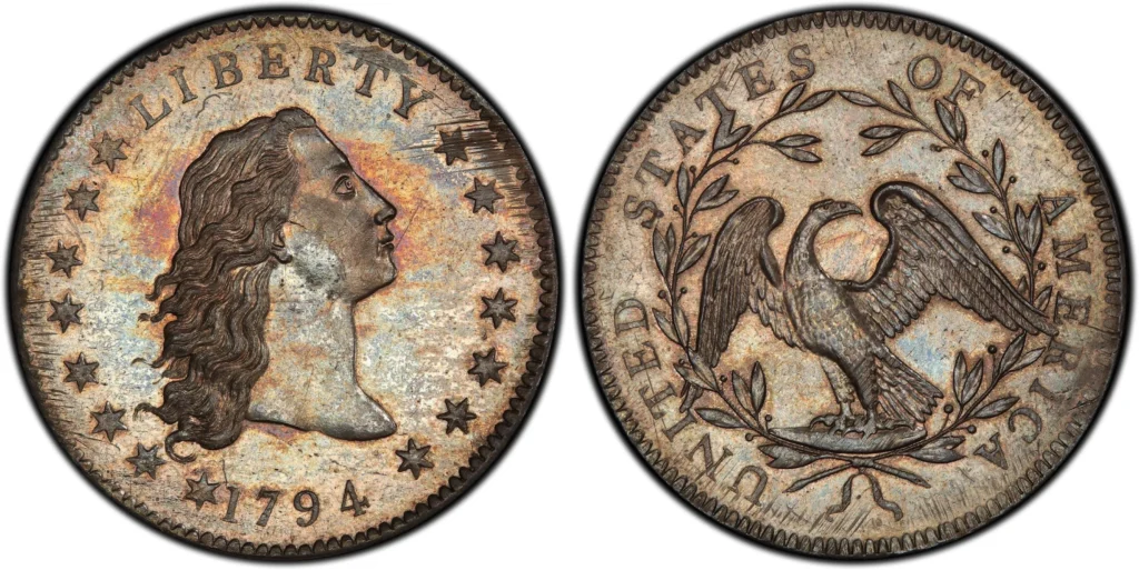 1794 Flowing Hair dollar