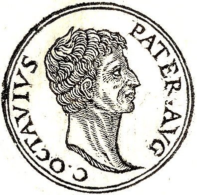 how to read roman coins